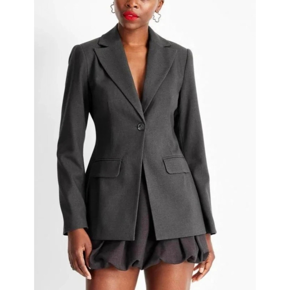 Women's Gray Blazer